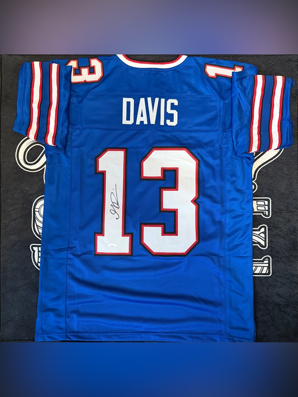 Gabriel Davis Signed Buffalo Bills #13 Custom Jersey JSA Witnessed XL